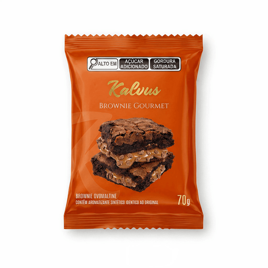 Kalvus Brownie Ovomaltine 70g