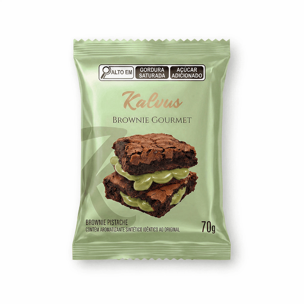 Kalvus Brownie Pistache 70g